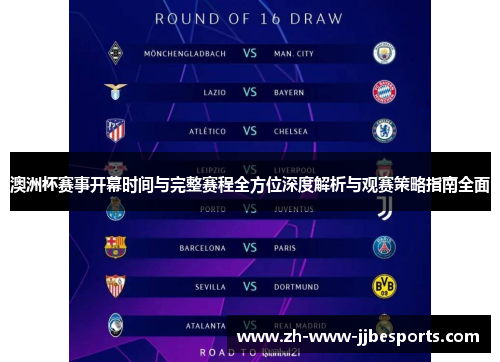 澳洲杯赛事开幕时间与完整赛程全方位深度解析与观赛策略指南全面